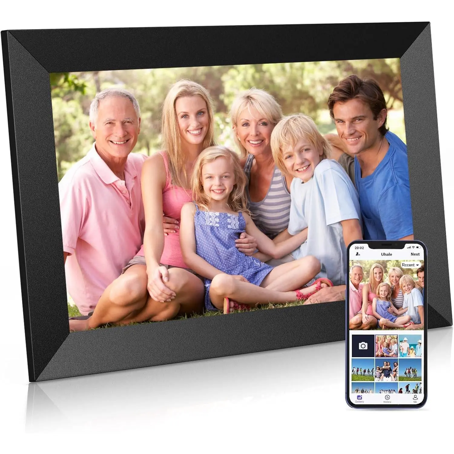 Uhale Digital Picture Frame WiFi 10.1 inch IPS Touch Screen Picture ...