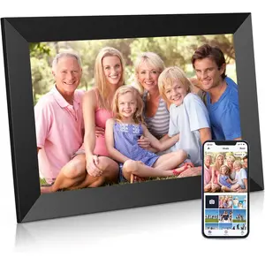 Uhale Digital Picture Frame WiFi 10.1 inch  IPS Touch Screen  Picture Frame Slideshow  Loop Digital Photo Frame with APP & SD Card Slot to Load Photos & Videos from Your Phone