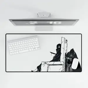 Itachi vs Uchiha Mousepad - Anime Large Extended Desk Mat for Gaming & Office, Epic Brother Showdown Ninja Decor