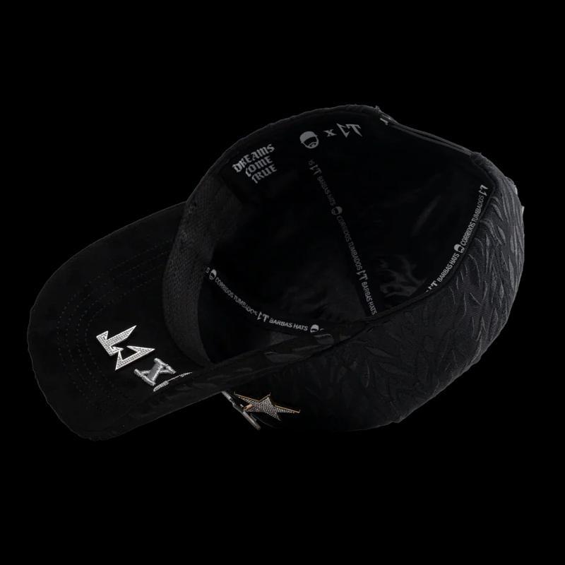 Barbas Hats x CT "Rockstar I Edition" Snapback Cap Premium Streetwear Baseball Hat with 3D Chrome Embroidered Logo Unisex Urban Fashion Inspired by Latin Music & Los Angeles Culture