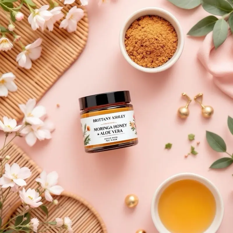 Pursuit By Brittany Ashley Moringa,Honey & Aloe Vera Face Mask - TikTok Shop