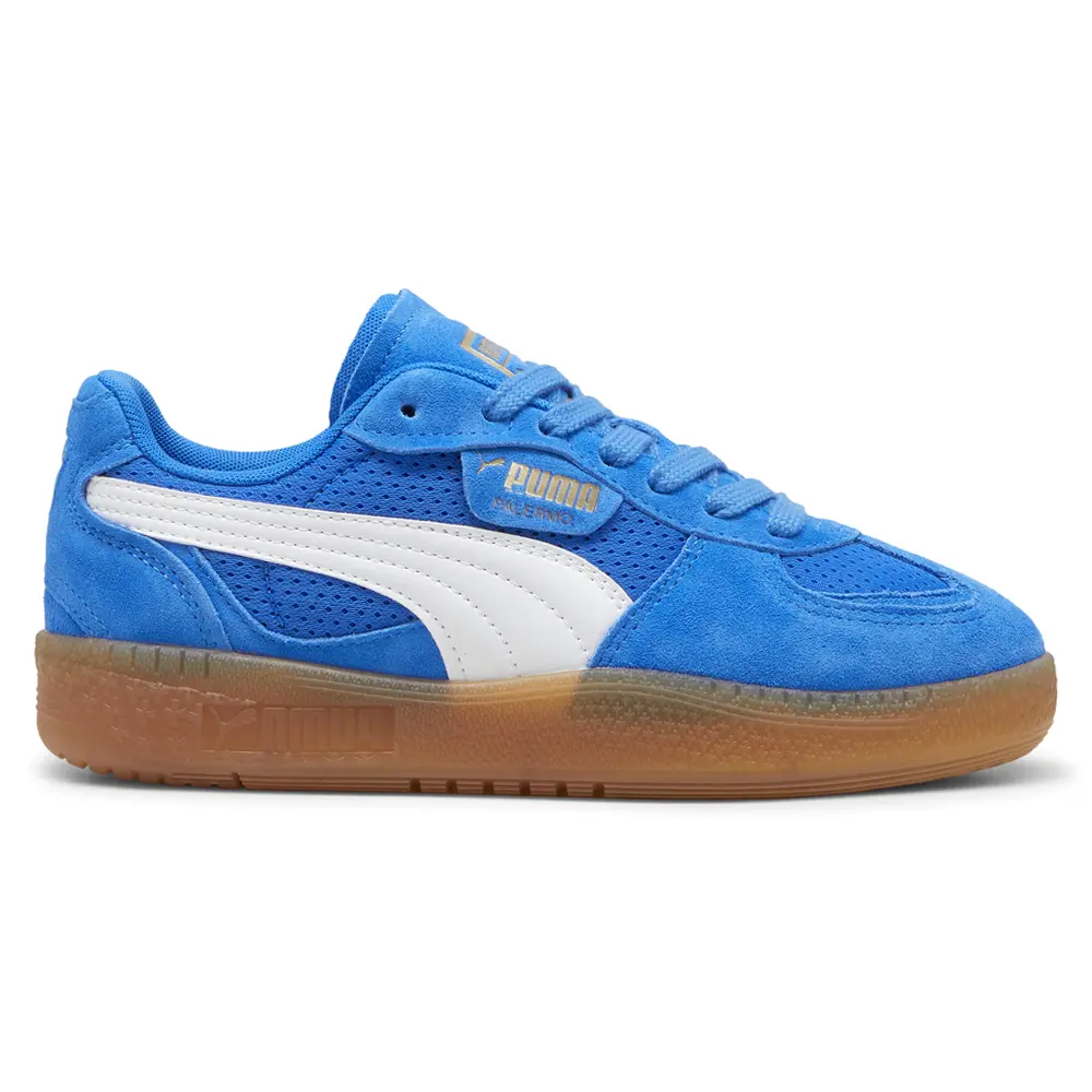 PUMA Womens Palermo Moda Vintage Lace Up Sneakers Shoes Casual - Blue PUMA Womens Palermo Moda Vintage Lace Up Sneakers Shoes Casual - Blue