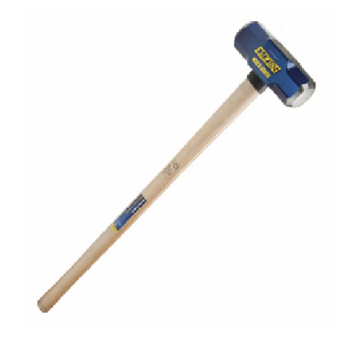 Groz Engineering Tools 212 MAIN Heavy-Duty Drop-Forged Hickory Sledge Hammer (Head Weight: 12 lbs, 36 in Handle), Induction-Hardened, Low Vibration, Estwing Mark, Fatigue-Reducing, Efficiency-Boosting, Excellent Strength and Durability, Hand Tools