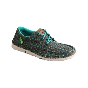 Twisted X Ladies Zero X Turquoise Aztec Shoes WZX0002