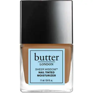 butter LONDON Sheer Wisdom Nail Tinted Moisturizer - Tan, 0.4 fl oz