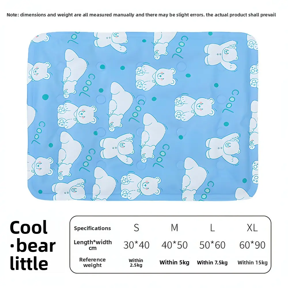 Vagascape cooling pet Mat, Eco-friendly Cooling Pad for Large Dog, Pet Cooling Mats for Dog bed and Cat house, Use in Crate, Tunk, Camping, Outdoors, Portable, Machine Washable, Durable, Without Gel, Outdoorfun, Waterproof(Only in Outdoor Series)