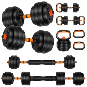 Adjustable Dumbbell Set, 20/50/70LBS Wights Set, 5-In-1 Dumbbell Set with Connector for Barbell, Kettlebell, Push-Up Stand, Home Gym Fitness Equipment for Strength Training Foldable Ab Workout Rose Red Soft workout  weights fitrx adjustable dumbbell 1-inc