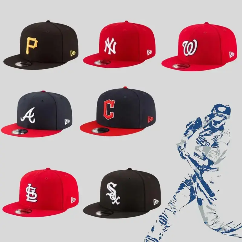 New Era NY Yankees LA Dodgers Streetwear Baseball Cap – Premium Adjustable 59FIFTY Fitted Snapback Hat, Embroidered Team Logo, Unisex Urban Hip Hop Fashion, Casual Outdoor Lifestyle, Vintage Sportswear, USA 2026 Collection