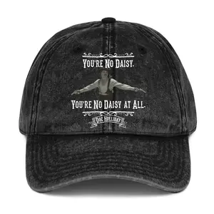 Doc Holliday You're No Daisy Cowboy Dad Hat Vintage Old West Cap Retro Tombstone Quote Baseball Hat Adjustable Unisex Gift Idea