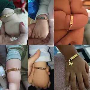 FF0046 New Store Opening||Custom Engraved Bar Bracelet| 20+ Charm Options Personalized Jewelry|Perfect for birthdays, Mother’s Day, baby showers, or holidays-pair a name engraving with a charm that matches the occasion