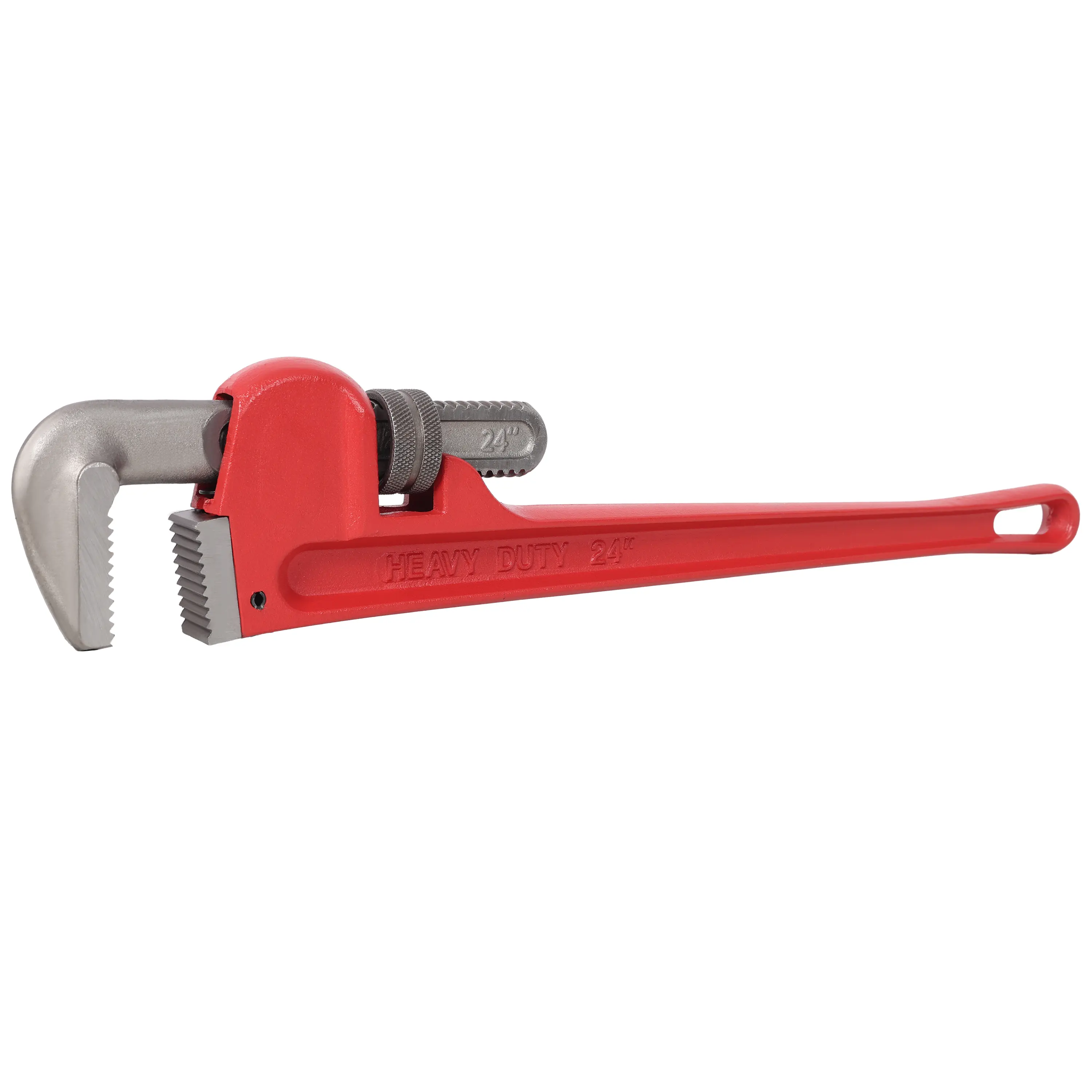 Donext 24/36/48-Inch Heavy-Duty Adjustable Straight Pipe Wrench - Malleable Iron & Cast Steel, I-Beam Grip, Ergonomic Handle, Anti-Slip Teeth, Heat-Treated Jaws, Smooth Rotation, Fits Up to 4-3/8 in Pipes for Plumbing, Vehicle Maintenance
