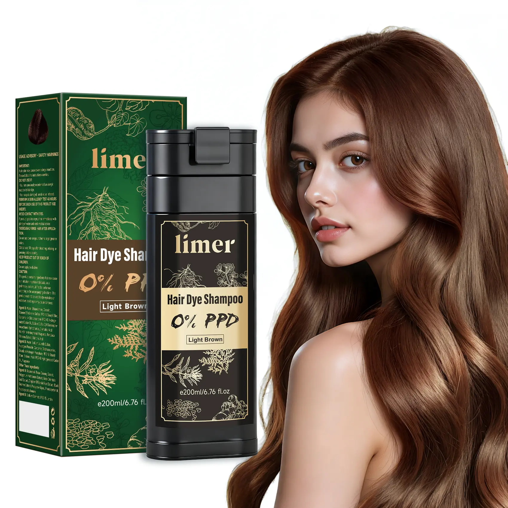 Light Brown (200ML-0% PPD)