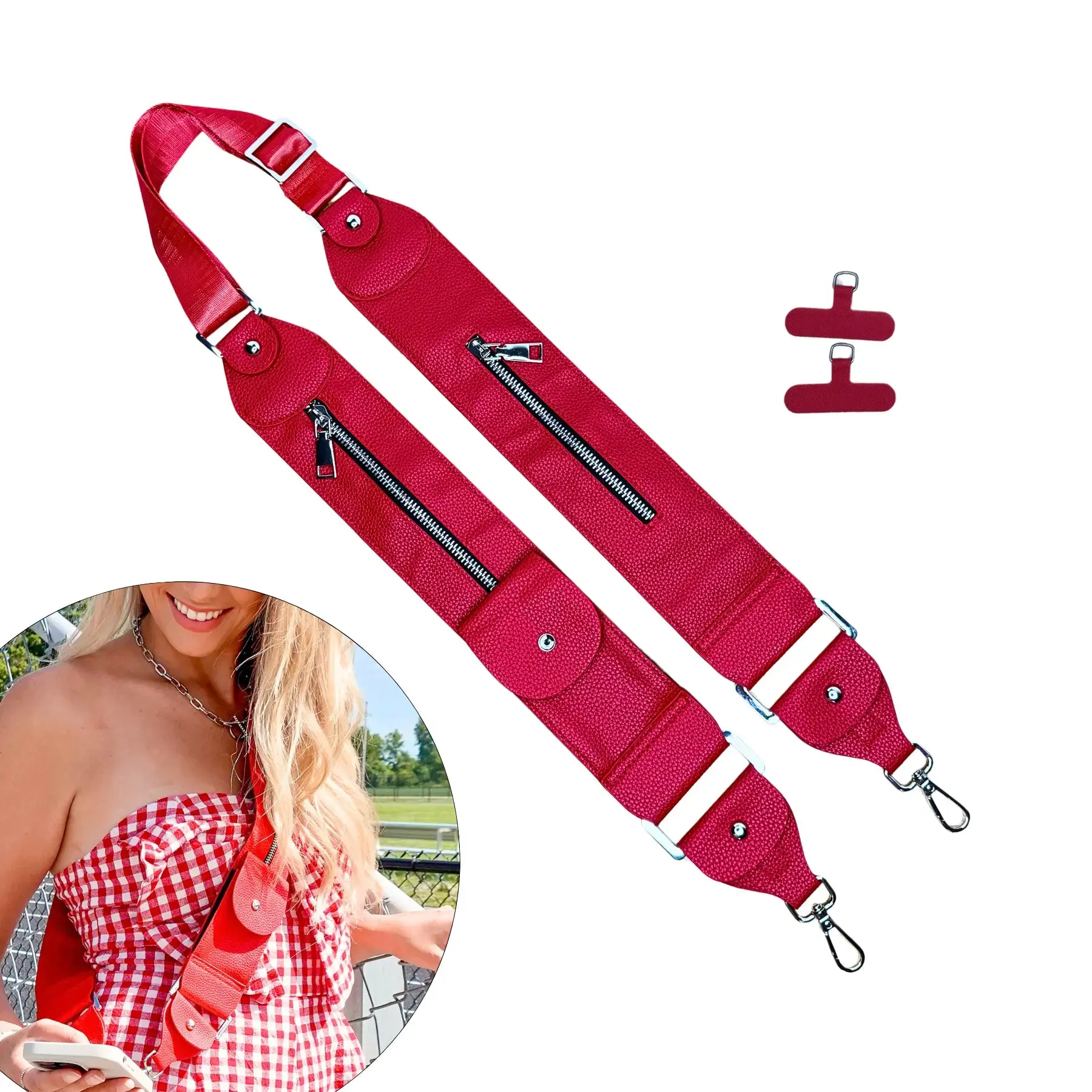 Stashie Strap - Red