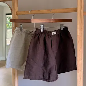 100% Linen Shorts (3-Pack) — Elevated Everyday Comfort | 5” Inseam