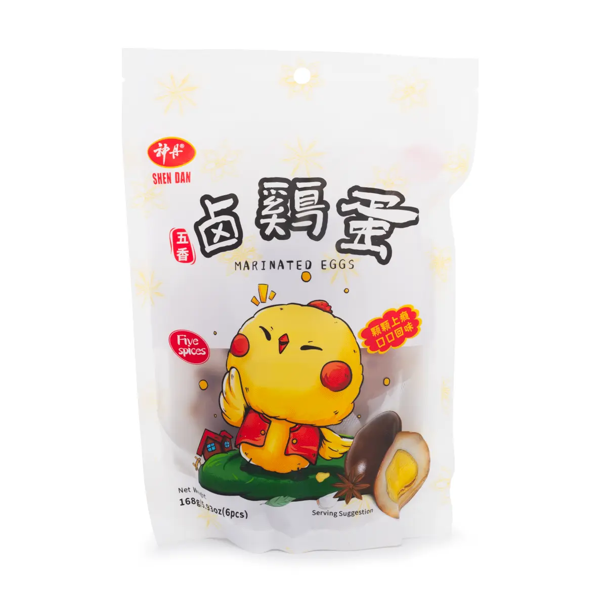 ShenDan Marinated Eggs, Five Spices Flavor 138 g