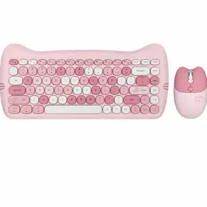 Perixx PERIDUO-715 Wireless Mini Keyboard and Mouse Set for Compact and Portable Use