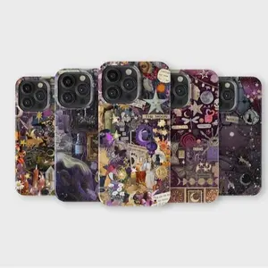 Whimsigoth Phone Case Gothic Aesthetic Collage Phone Cover for iPhone 17 Pro Max 16 15 14 13 12 11 X 8 7 Samsung S26 Ultra S25 S24 S23 S22