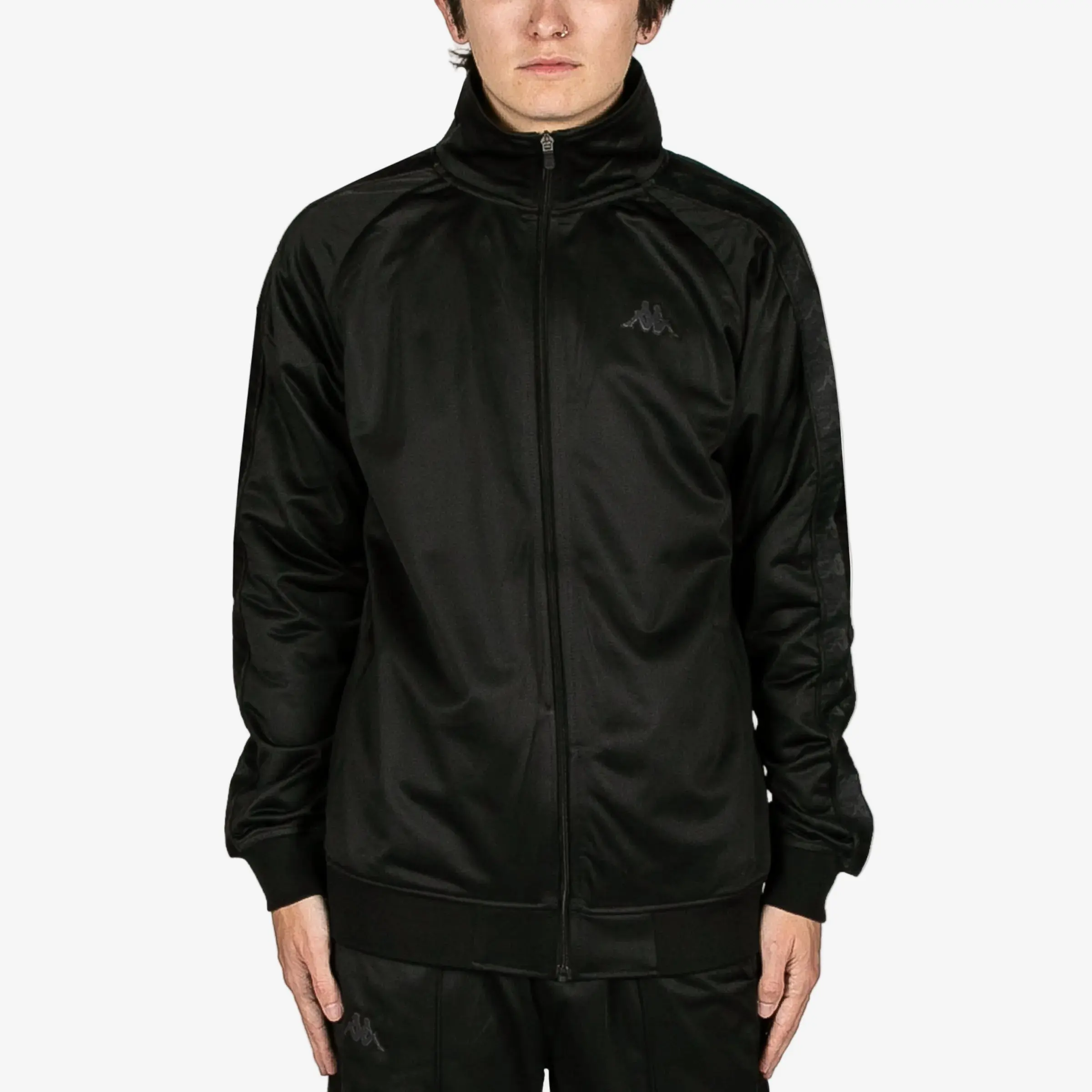 222 Banda Anniston Track Jacket - Black / Jet Black