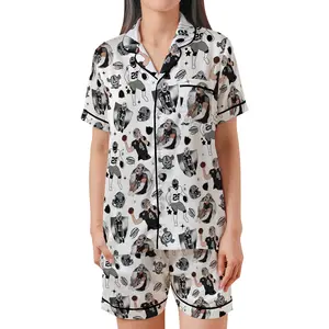 Team Football Pajamas, College Football Pajamas, Game Season Pajamas, Football Team Retro Football Graphic Pajamas