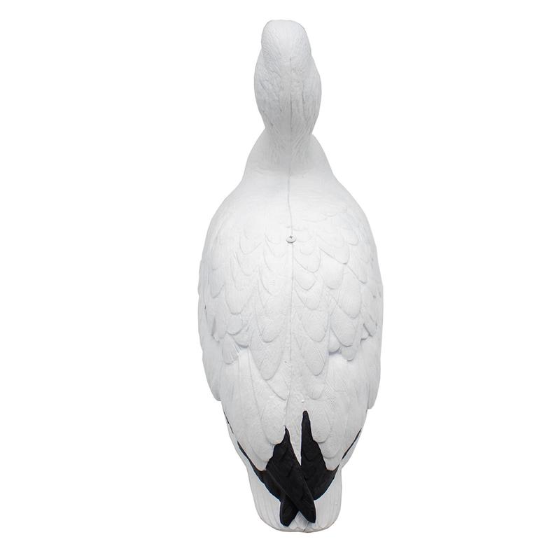 Final Approach Live Full Body Snow Goose Decoys, 12 Pack