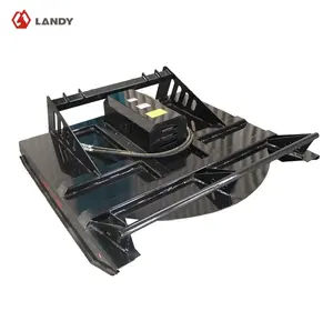 72" Heavy-Duty Brush Cutter for Skid Steer - Clear Overgrown Land Fast