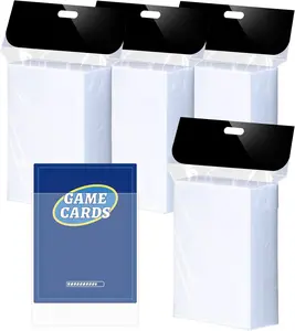 500 Pack Inner Card Sleeves, Premium Clear Perfect Fit Inner Sleeves for Double-Sleeving, Protect All Your Standard MTG Card, Trading Cards, TCG Card, Game Gard, Never Tear 64x89mm