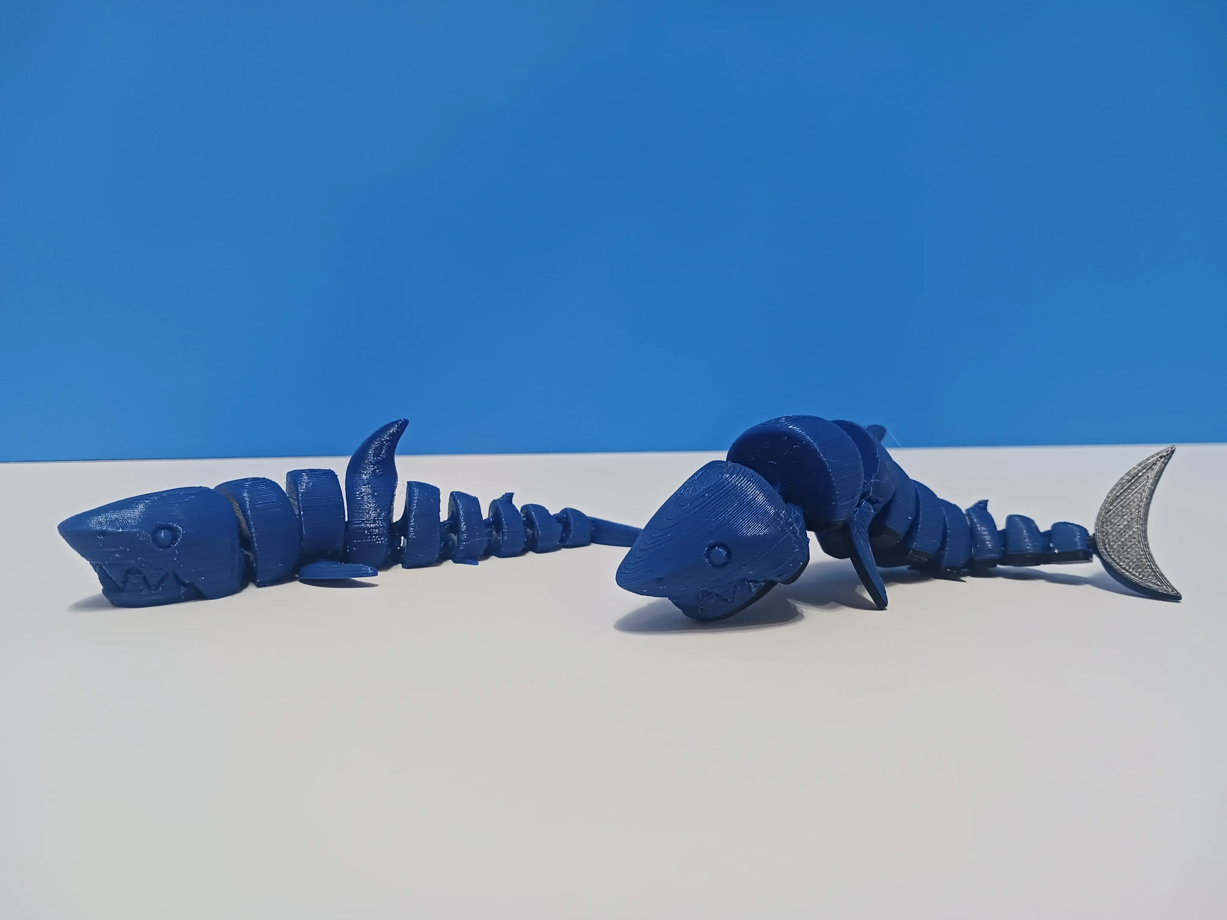 High-Quality 3D Printed Death Shark Figurine