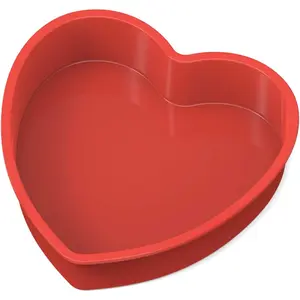 Heart Shaped Cake Pans - 11 Inch Large Nonstick Heart Cake Pans for Cakes and Brownies