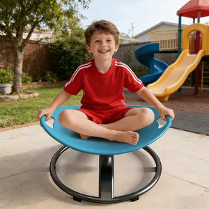 Circular Rotating Sensory Integration Training Chair, Ideal for Balance & Coordination, Perfect for Children & Teenagers Growth