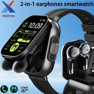 A Multifunctional Smartwatch That Includes TWS Earphones, Features Wireless Charging, a 2.01-Inch High-Definition Screen, Various Sports Modes, Weather Updates, And Calendar Functions. It Has a Rechargeable Lithium Battery, a Pedometer
