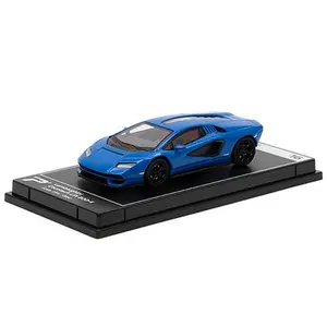 KINSMART Lamborghini Countach LPI 800-4 1:64 Scale Diecast Toy Car with Display Base