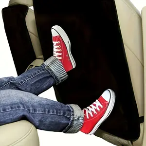 Automatic Seat Back Kick Protector Large Car Seat Cover with Headrest, Anti-Scratch, Easy Installation, Durable Interior Protection, Backseat Protector