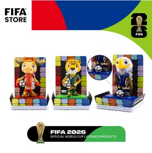 FIFA World Cup 2026 Official Mascot Figure Set 3PCS Soccer Collectible Gift Featuring Eagle Moose & Leopard Characters