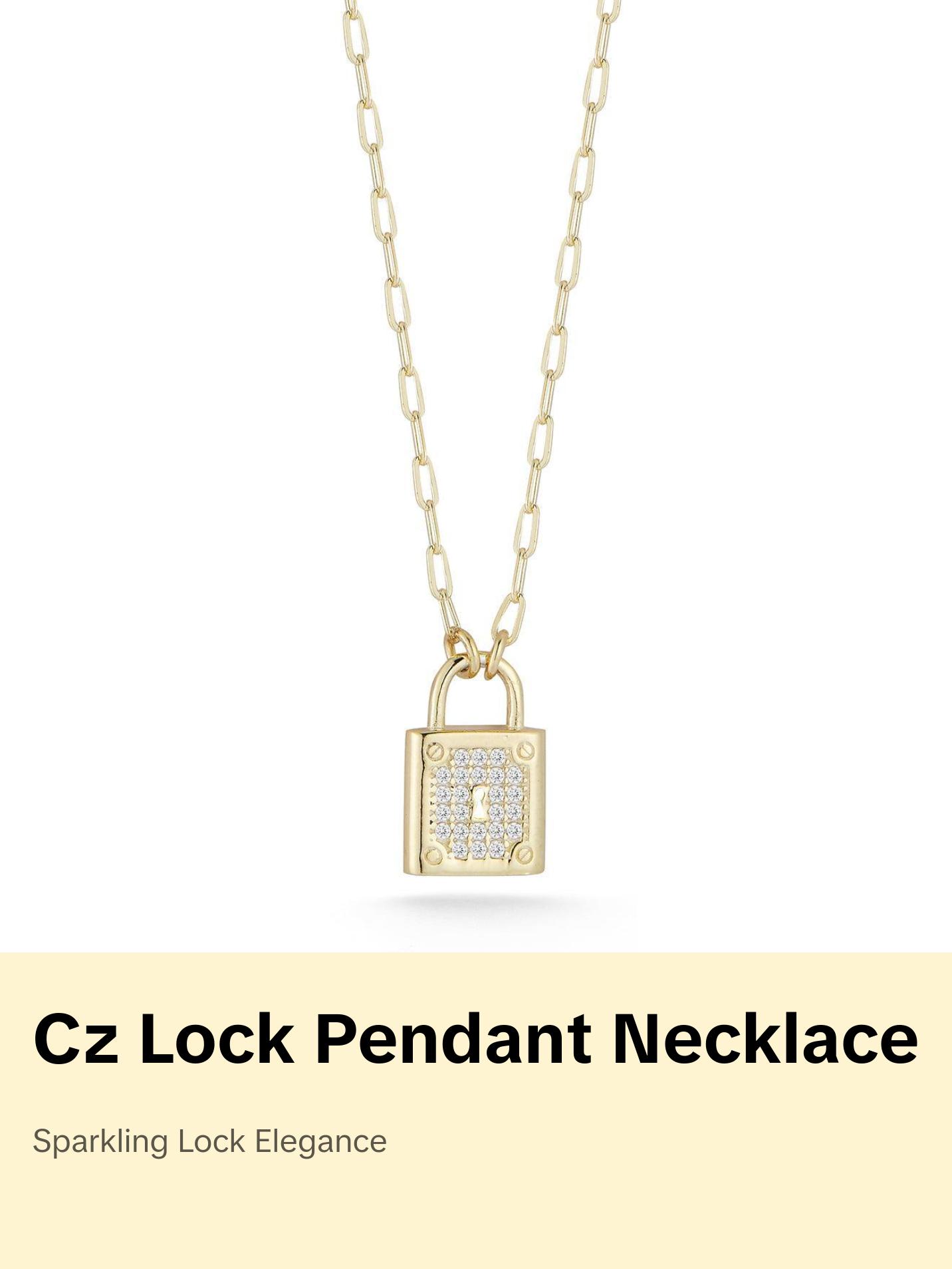 Padlock Necklace