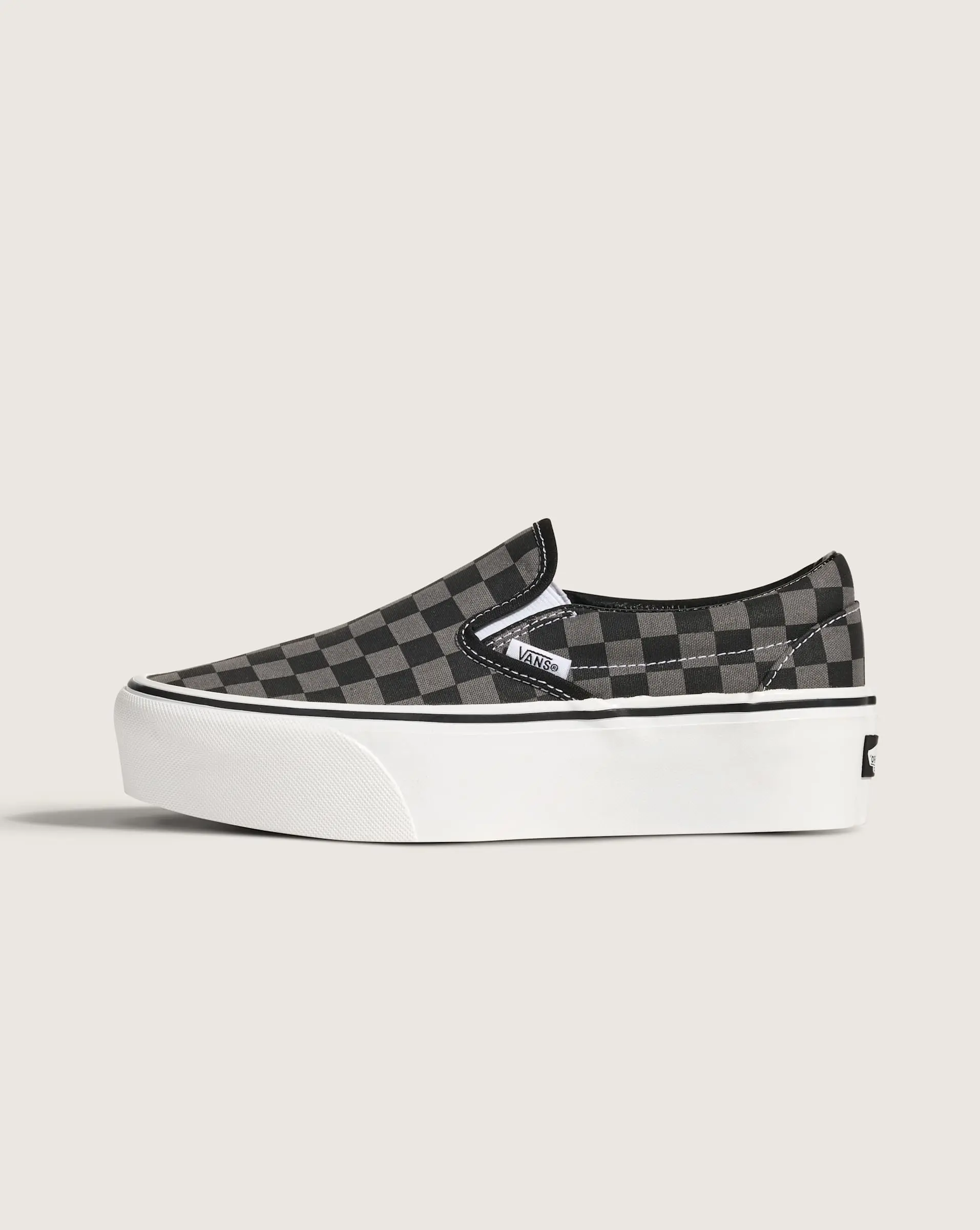 Vans Unisex Classic Slip-On Checkerboard Platform Low Top Shoe Vans Unisex Classic Slip-On Checkerboard Platform Low Top Shoe