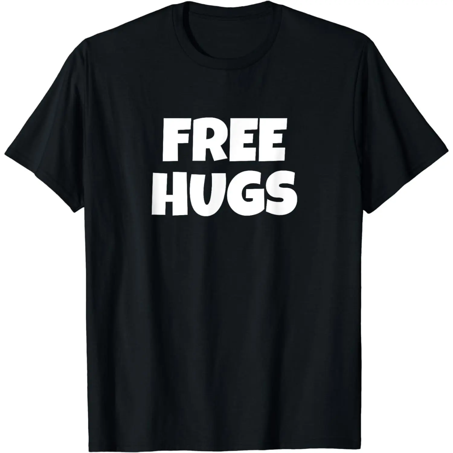 Cotton Short Sleeve FREE HUGS SHIRT T-Shirt For Men Women