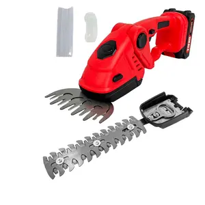 Wireless Hedge Trimmer, 2-In-1 Handheld Electric Shrub Pruner/garden Shears/electric Hedge Trimmer, Lightweight, 1300mah USB Battery