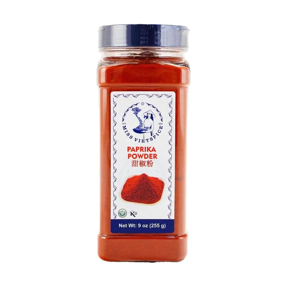 MISS VIETSPICE Vietnamese Sweet Pepper Powder 255g - Non-Spicy Seasoning for Salads, Kimchi, and Baking