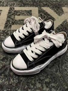 Maison Mihara Yasuhiro Men's Canvas Shoes Low-top Dissolve Sole Casual Sneakers Designer Women Board Shoes