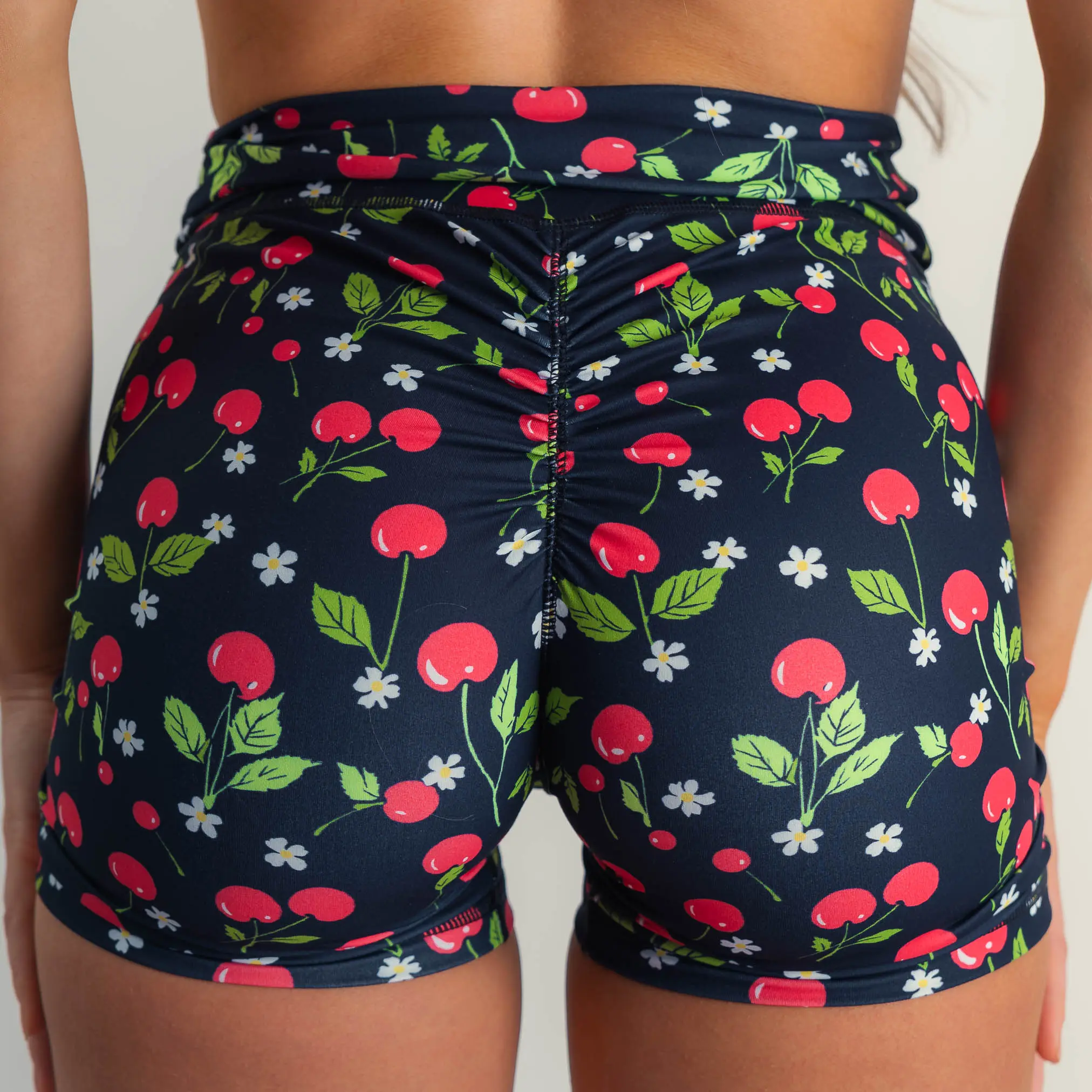 Cherry Bomb Biker Shorts