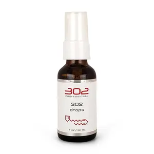 302 Professional Skincare 302 Drops Anti-Aging Serum Containing The 302 Molecule, 1oz/30ml
