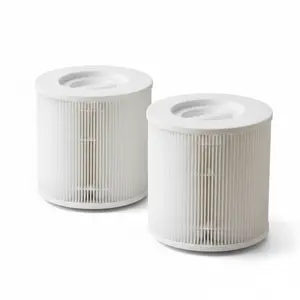 Core 300 Replacement Filter, Compatible with LEVOIT Core 300/300S Air Purifier，3-in-1 H13 Grade True HEPA Replacement Filter, Compare to Part No. Core 300-RF, White,2 pack
