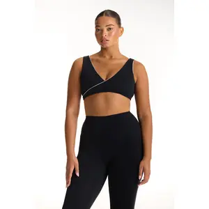 BREATHE CONTRAST WRAP BRA - ORCA