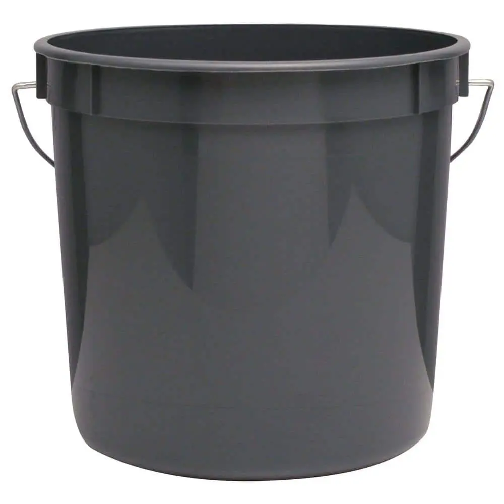 2.5 Quart Gray Plastic Paint Bucket 2.5 Quart Gray Plastic Paint Bucket