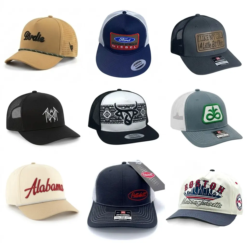 Full Collection Tour Inspired Golf Hats | Premium Rope Snapback Caps | Country Club Style, Championship Weekend Collection, Performance Golf Hat, Adjustable Lightweight Golf Cap for Men & Women