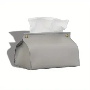Leather Tissue Box Car Tissue Box Home Living Room Decoration Bedroom Kitchen Desktop Nordic Large Storage Box Napkin Holder