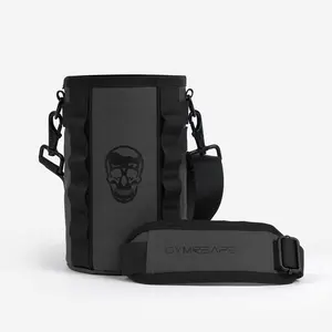 Gravestone Bottle Sleeve 64 oz - Gunmetal Drinkware Steel