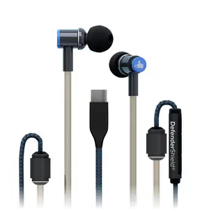 EMF Radiation-Free Earbuds Air Tube Stereo Headphones