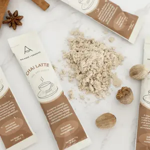 Amy MD Wellness Chai Latte Powder Supplement Drink (Single Packets)