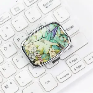 Travel Cases Lovely Colored Medicine Metal Jwelery Organizers Household Holder Iron Cabinet Small pill container